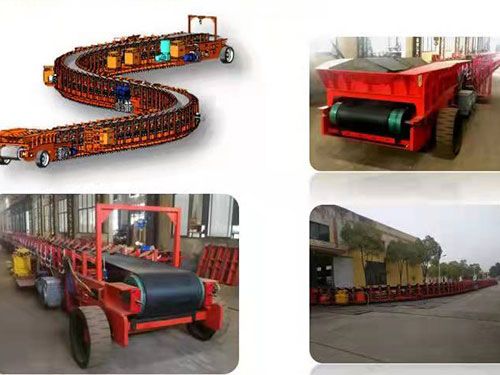 井下拐彎皮帶機(jī)器人